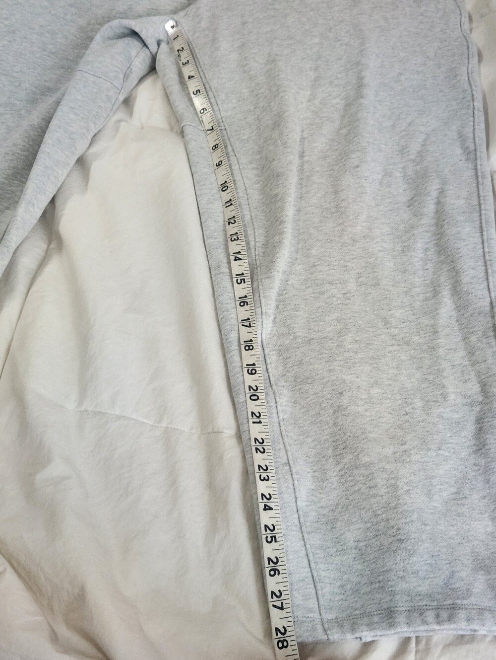 Lululemon Steady State Classic Fit Sweatpants Shorter Length Size XL Gray - Picture 10 of 11